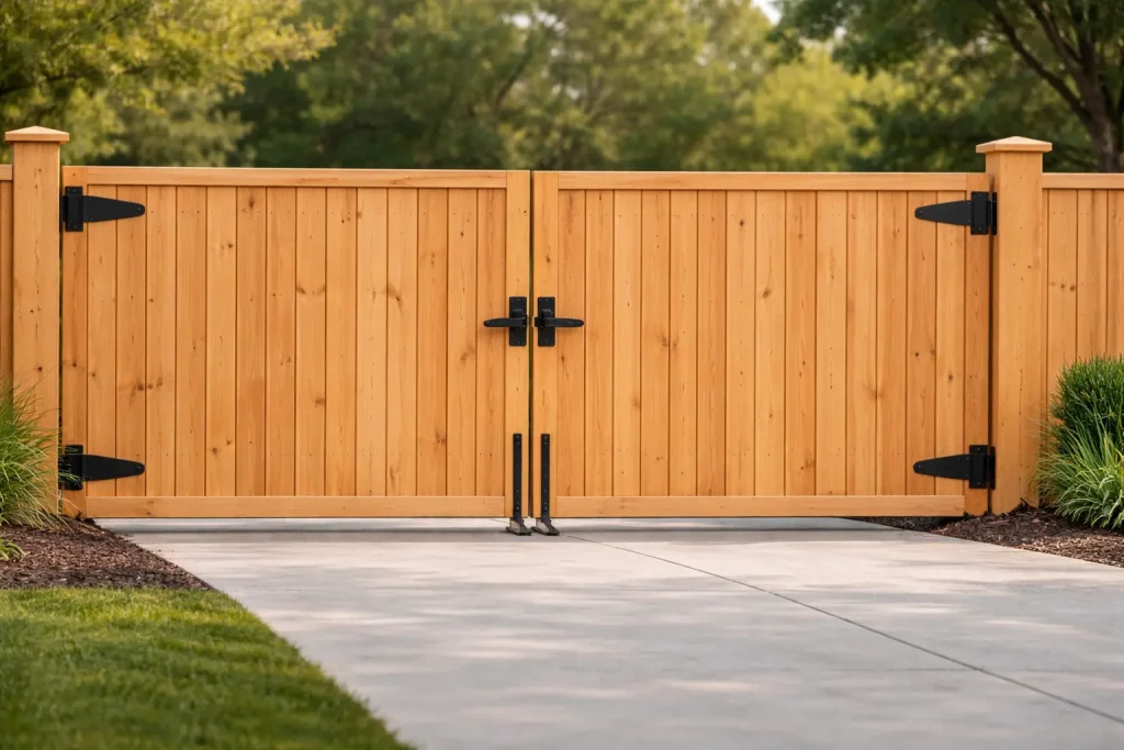 Wood Gates Installation The Woodlands TX