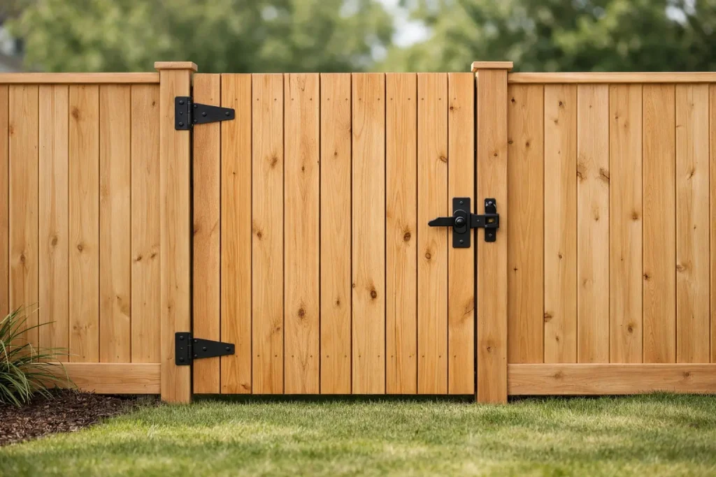 Custom wood gates The Woodlands TX