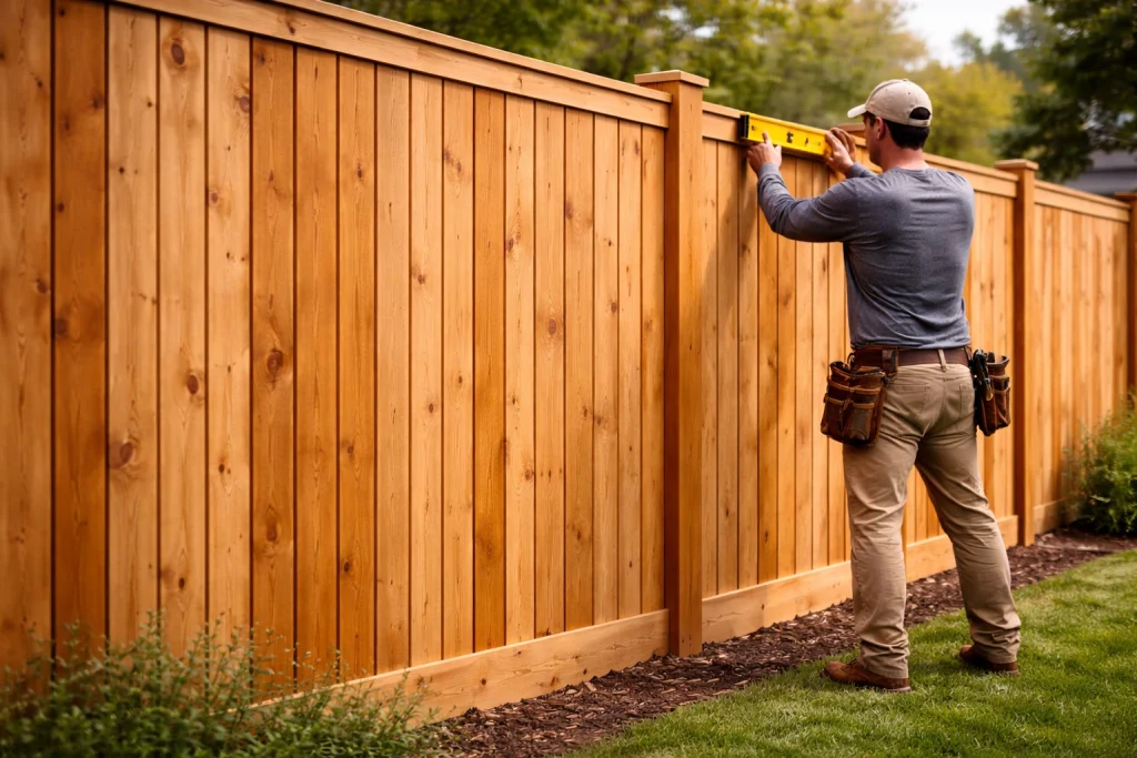 Privacy fence installation Spring TX
