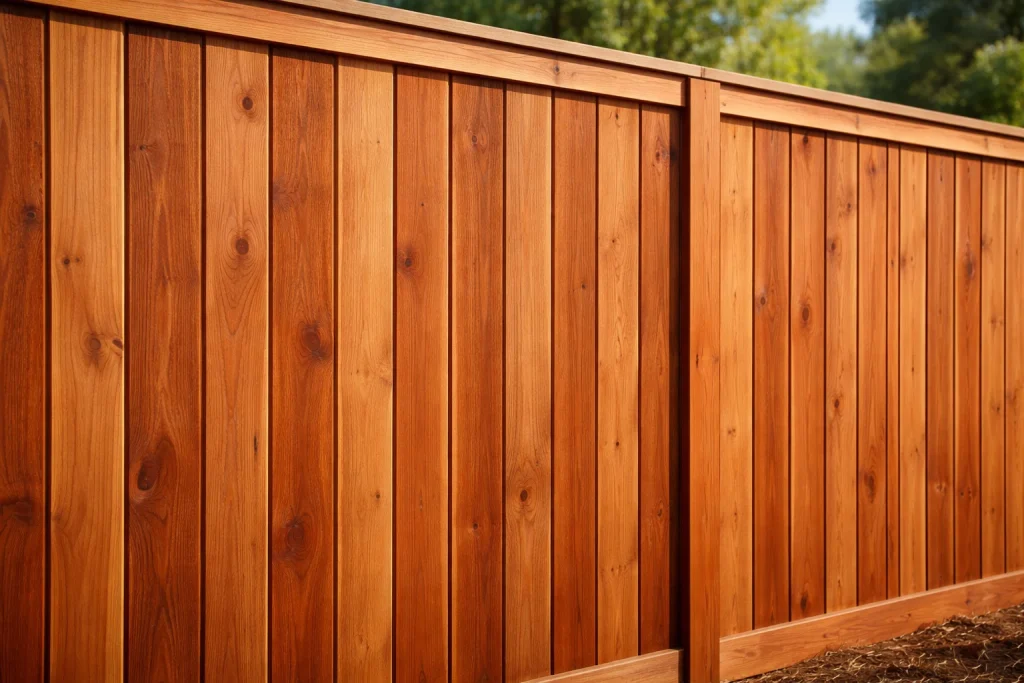 Wood fence installation Katy, TX