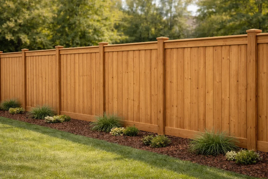 Wood fence Installation Spring TX
