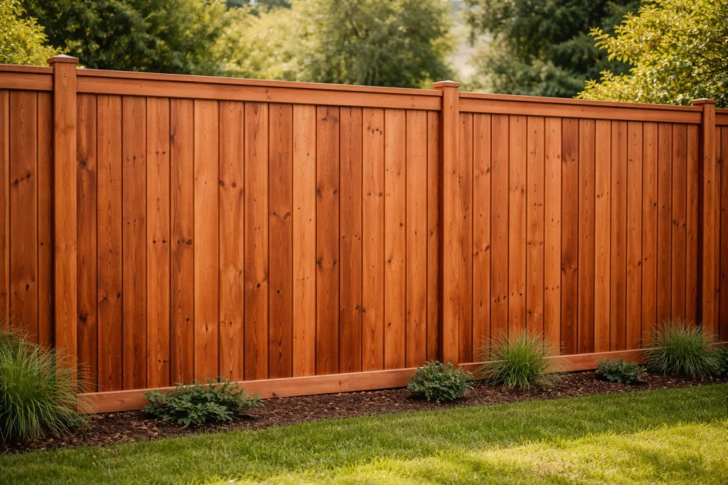 Wood fence installation Spring TX