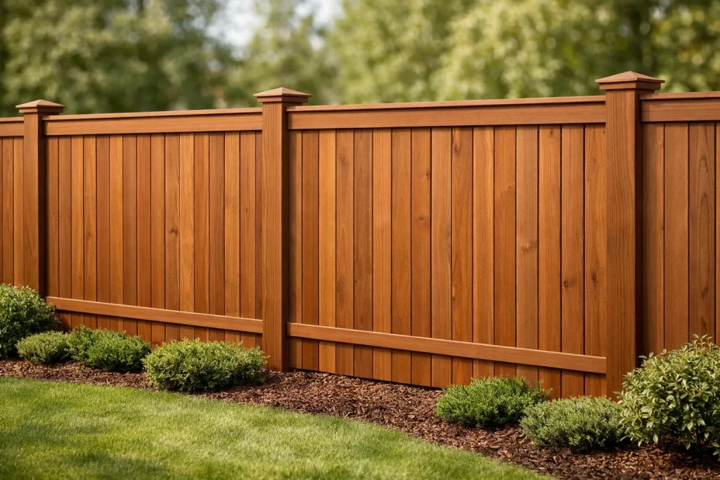 Wood fence installation The Woodlands TX