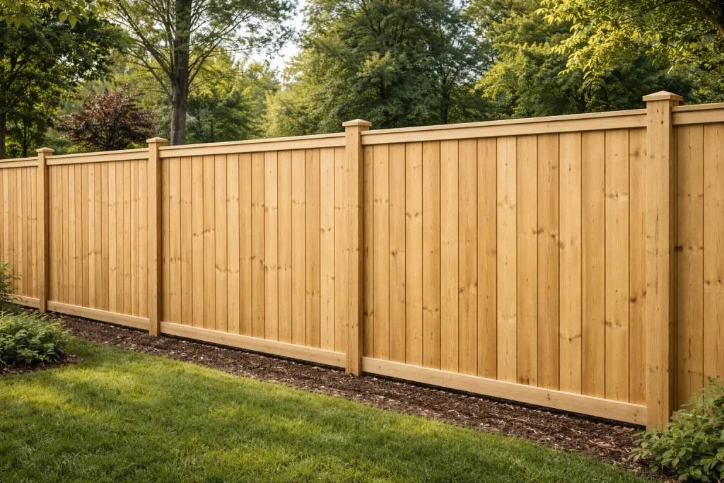 Wood fence company The Woodlands TX
